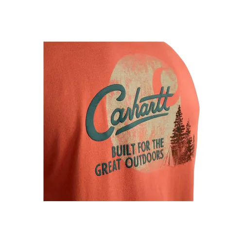 Carhartt Saddle Red Men's T-Shirts  
Кархартт Saddle Красный Мужские Футболки