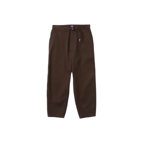 THE NORTH FACE PURPLE LABEL Вязаные тренировочные штаны унисекс темно-коричневый