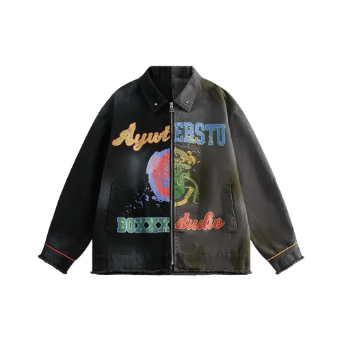 YPUT Черный Серый Женский Куртки