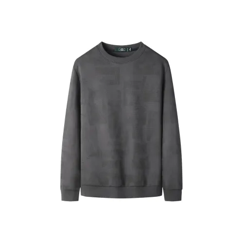 SEPTWOLVES Черный Серый Цвет Унисекс Свитшоты