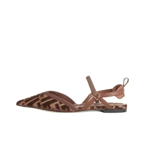 FENDI Colibrì Lite Повседневная обувь Женская Коричневая