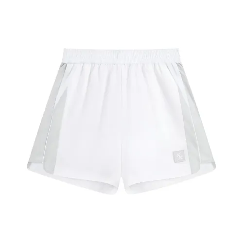 XTEP Pearl White/Cloud Peak Gray Женские Спортивные Шорты