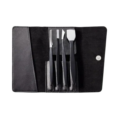 PLYS Набор для ногтей с пилкой для ногтей отшелушивающим средством и инструментом для отделки включая ножницы для ногтей и пилку для ногтей для полировки