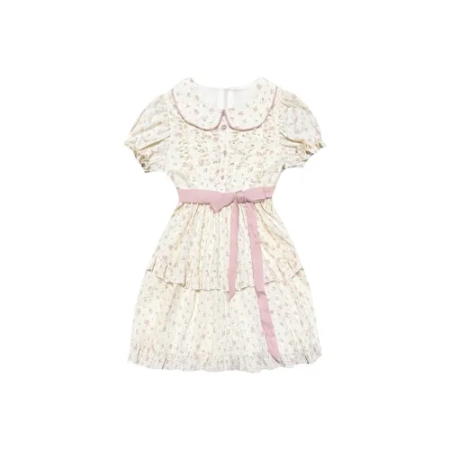 SECFLY OFFICIAL Короткий рукав Платье Женское