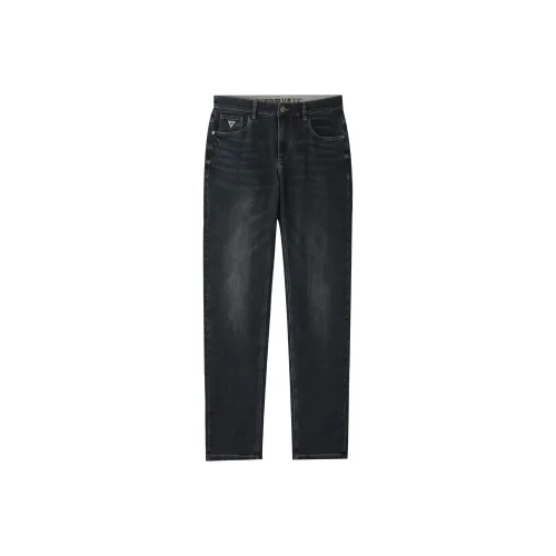 HLA Синий Серый DENIM GRADIENT Deep 65 Мужские Джинсы
