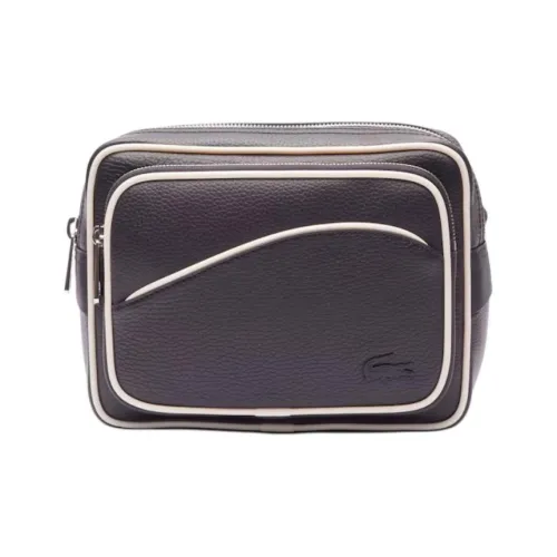 LACOSTE Кожа Сумка через плечо Мужская Коричневая