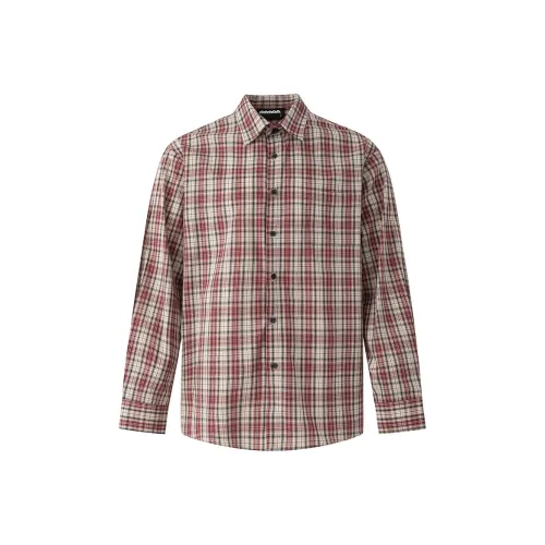 MRCYC Красная клетка Унисекс Рубашки