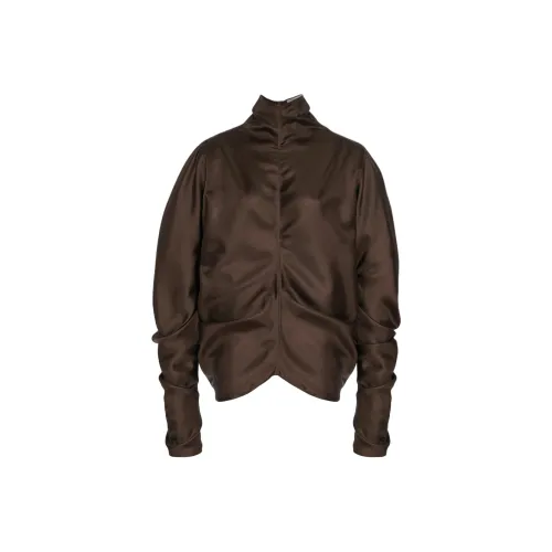 THE ROW Тауповые Женские Рубашки