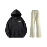 Чёрный + Желтый Грязь Джинсы