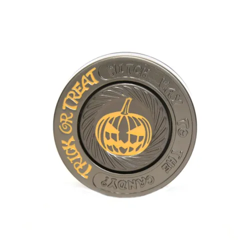 AECELI Evil Тыква Металлический сплав Кончик пальца Волчки Stress Relief EDC игрушки