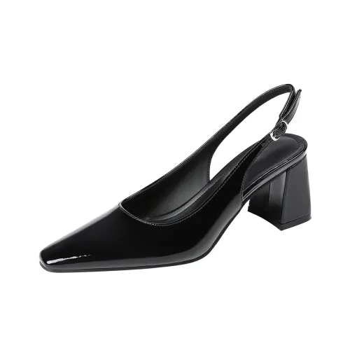 Beijiani Грубый каблук Высокие каблуки 6,5 см Женские