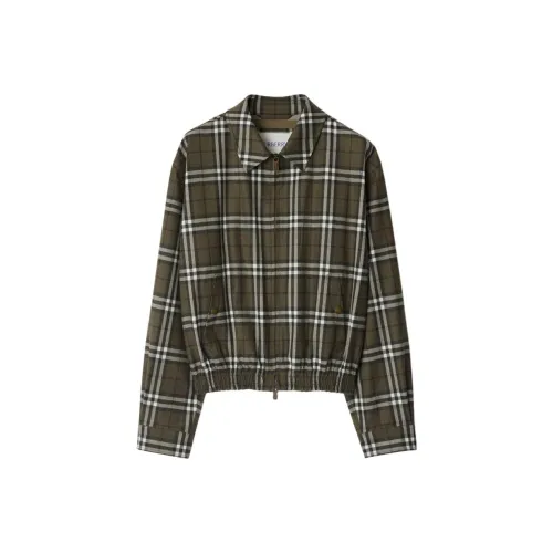 Burberry Темно-зеленый Мужские Куртки