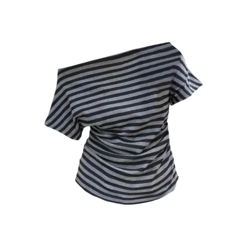 IUNOP Черные Женские T-рубашки