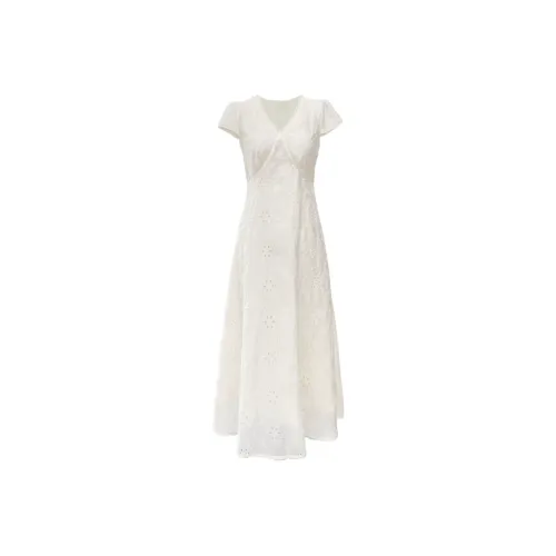 MTHE Короткий рукав Платье Женское