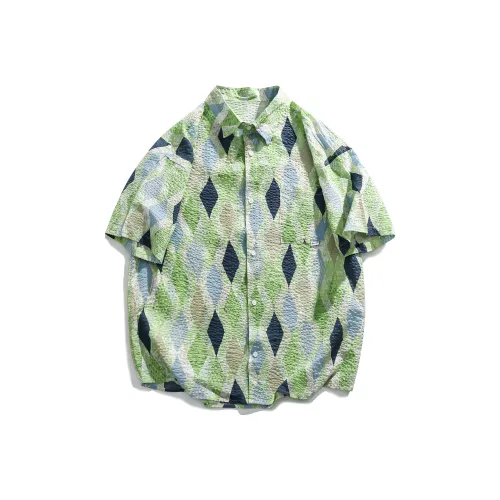 YPUT Зеленые Женские Рубашки