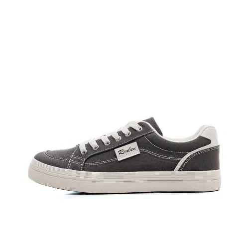 RENBEN Износостойкий и Легкий Низкий Топ Кеды Мужские Серые