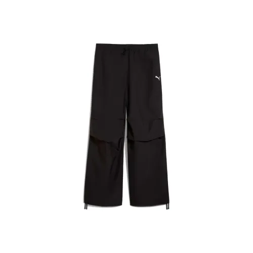 PUMA Black Women's Casual Pants PUMA Черные Женские Повседневные Брюки