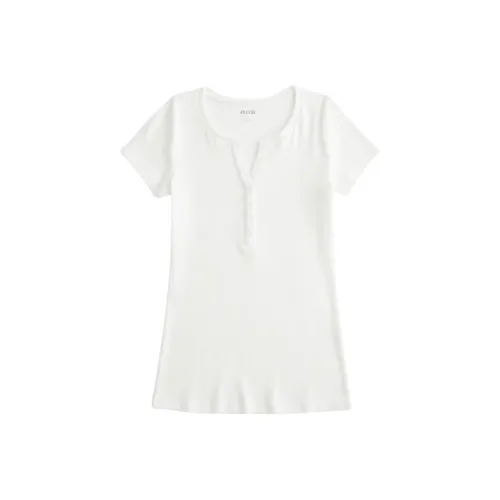 Hollister Белые Женские T-рубашки