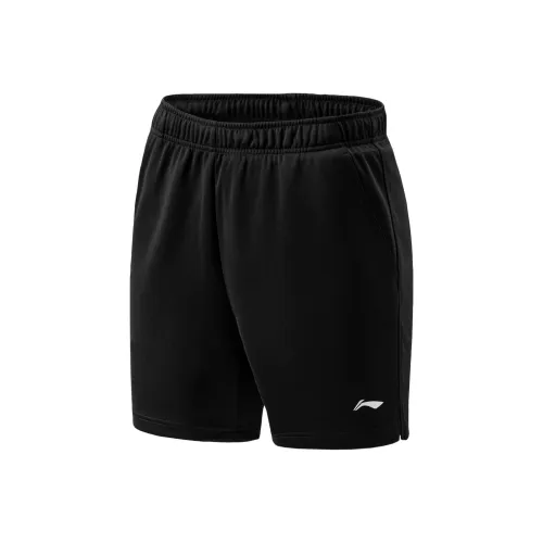 LINING Badminton Series Черные Мужские Повседневные Шорты