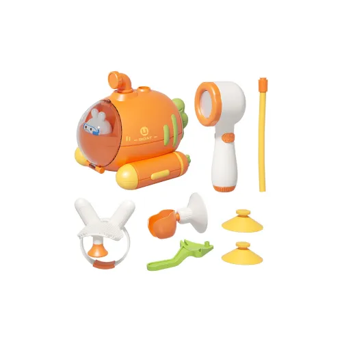 JOY FUER Морковный Submarine Шланг для душа Ванная комната Малыш Услуги для родителей Интерактивная версия Cute baby Купание Игрушки