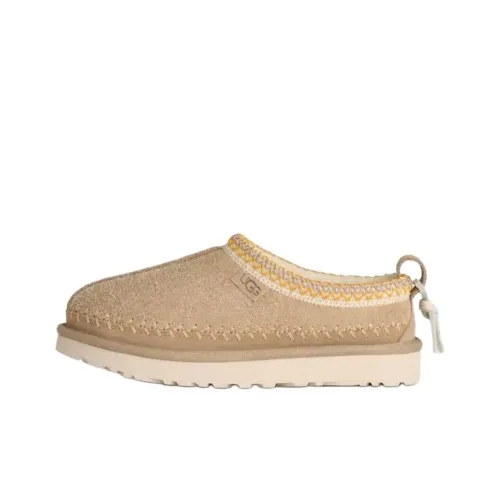 UGG Tasman Biarritz Устойчивая к истиранию Низкая Повседневная Обувь Женская Коричневая