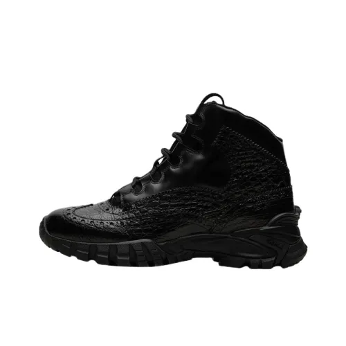 VERSACE Ботильоны Мужские Черные