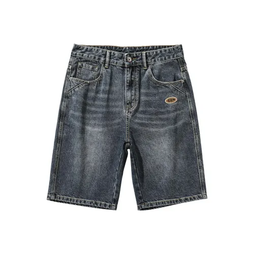 MEXISHION Blue Unisex Джинсовые шорты