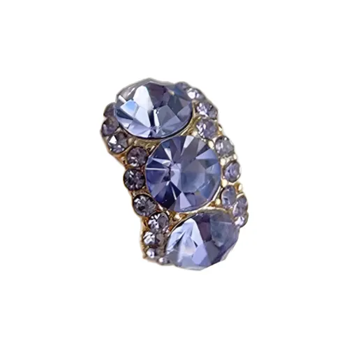 HAZYOU Сплав Серьги-гвоздики Женские