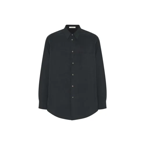 THE ROW Мужские черные рубашки