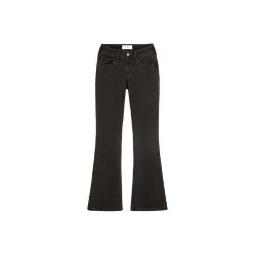 Hollister Черные Женские Джинсы