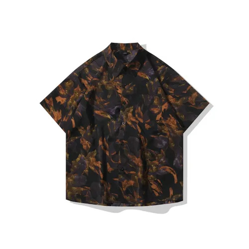 HYLHYL Фиолетовый Унисекс Рубашки