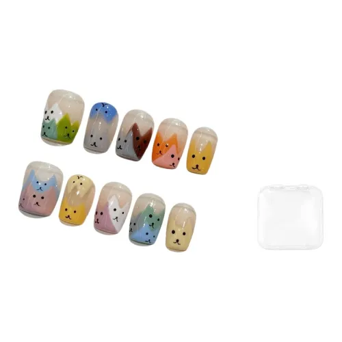 BDQC Мультяшный Ручной Рисунок Драпированная Кошка Фальшивая Гвоздика Короткий Стул Прыжок Цвет Стиль Instagram 15 мм