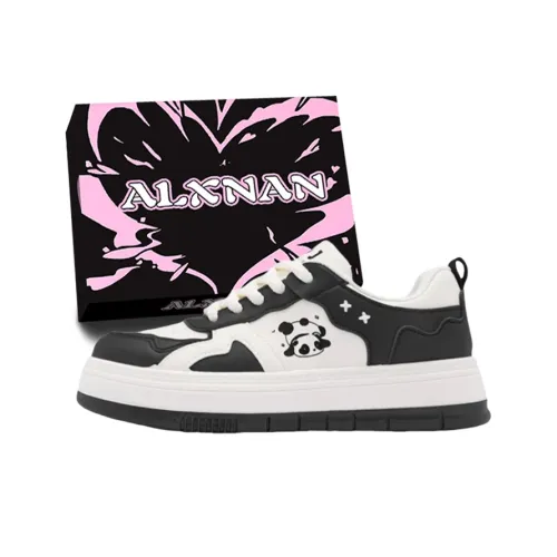 ALXNAN Низкий Топ Casual Женский Черный