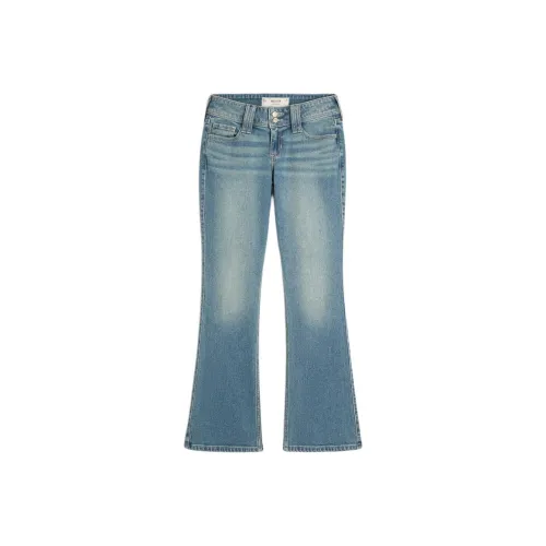 Hollister Blue Women's Jeans Hollister Синий Женские Джинсы