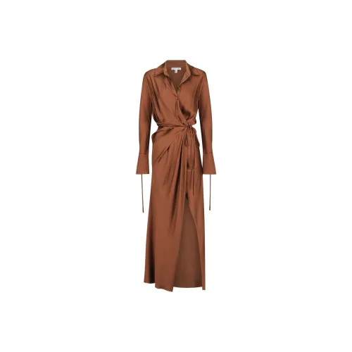 Shona Joy Длинное платье с длинными рукавами женское