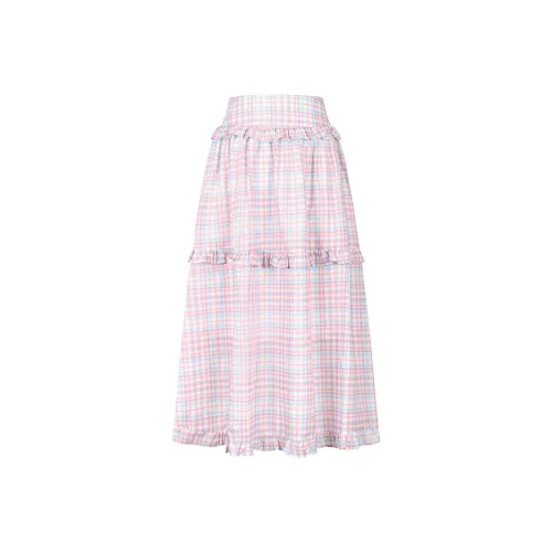 Umoumo Повседневная длинная юбка женская