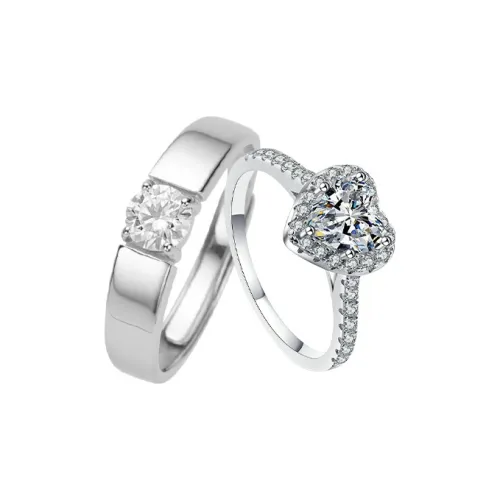 QUIET LOVE Цветное стекло Кольца Унисекс