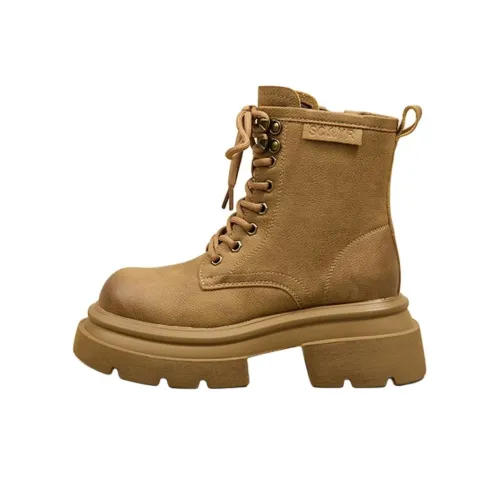 QINGZHUHU Женские ботинки Martin