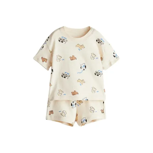 H M Повседневная спортивная одежда SS25 2 предмета комплект для малышей и детей дошкольного возраста