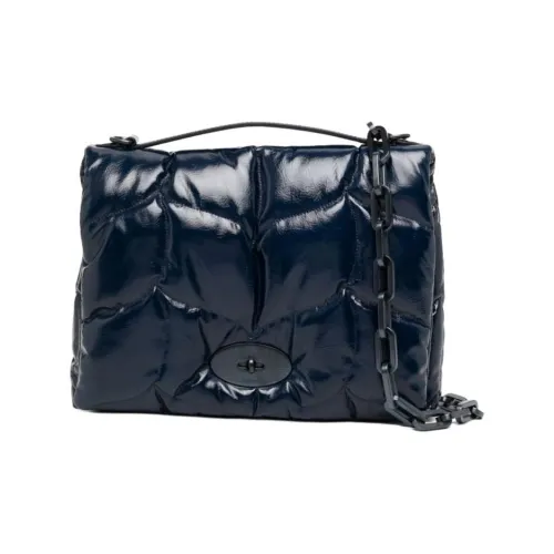 Mulberry Кожа Сумка через плечо Сумка на плечо Женская Морской синий