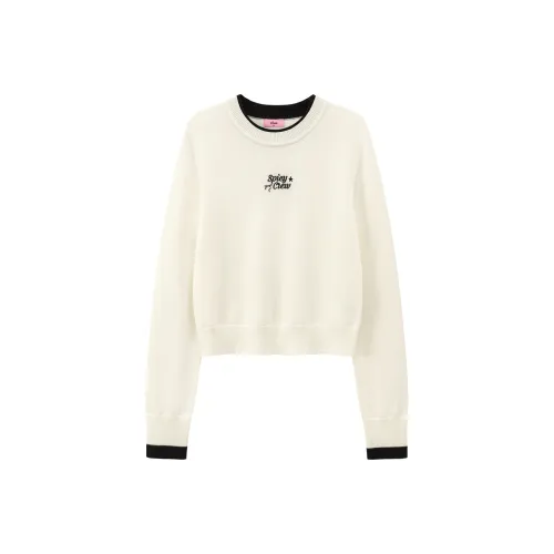 CHUU Белый абрикос Женский трикотаж