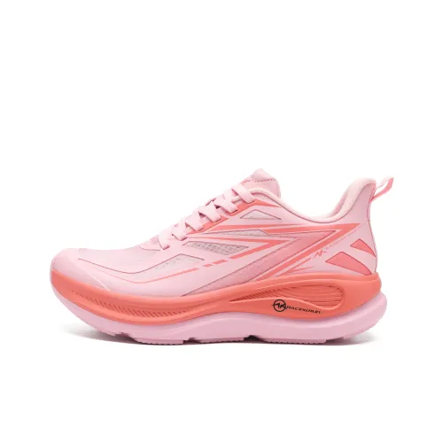 A.Knackfuss Низкие беговые кроссовки унисекс персиково-розового цвета Ningdong