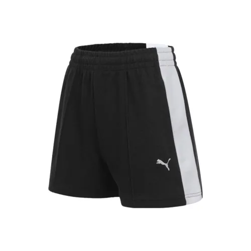 PUMA Черные Женские Повседневные Шорты