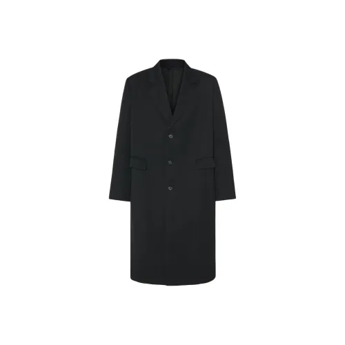 THE ROW Мужское черное пальто