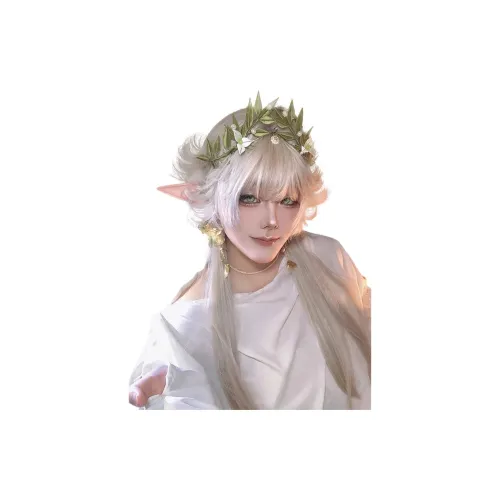 GLUNA Перука Длинные Волосы Интернет Знаменитость Лолита Облако River Мечта Сладкий Стиль Эльф Серия