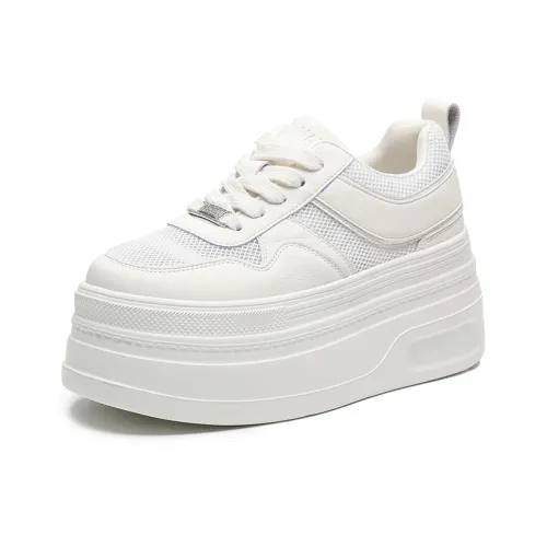 HUANAI Низкие кроссовки для скейтбординга Женские Белые