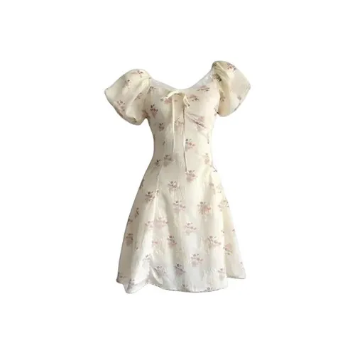 Frustration Garden Короткий рукав Платье Женское