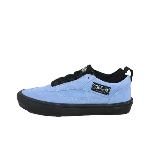 Vans Safe Low Топ Скейтборд Кроссовки Унисекс Синий Черный