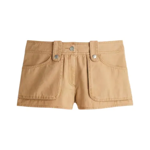 H&M Темно-бежевые женские повседневные шорты