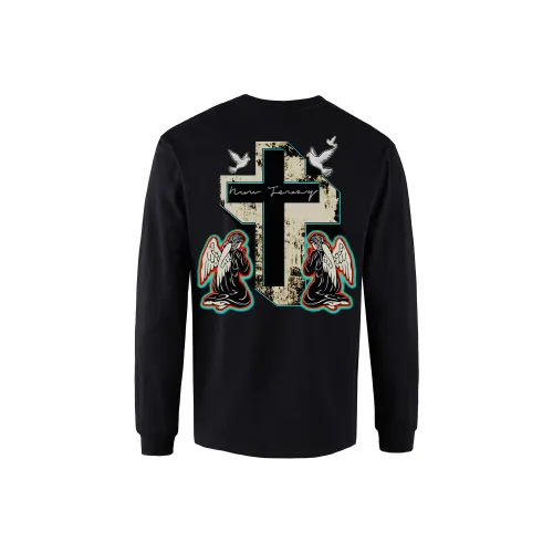 MOO&TONAL Черный Унисекс T-рубашки